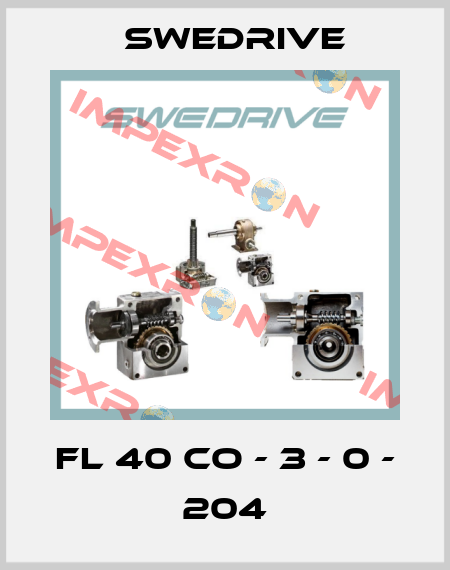 FL 40 CO - 3 - 0 - 204 Swedrive