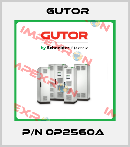 P/N 0P2560A  Gutor