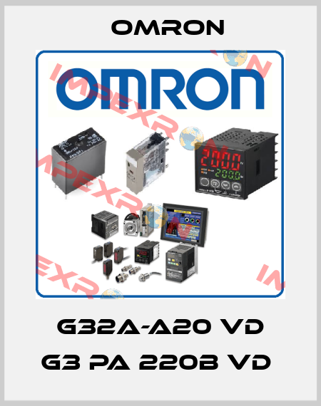 G32A-A20 VD G3 PA 220B VD  Omron