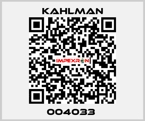 004033  Kahlman
