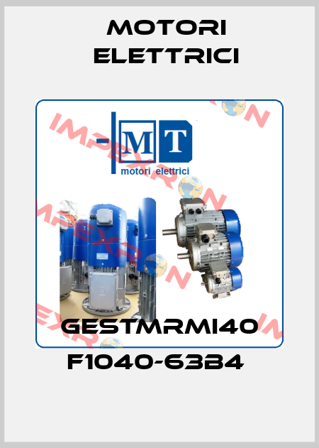 GESTMRMI40 F1040-63B4  Motori Elettrici