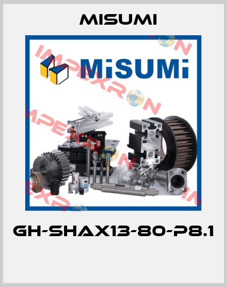 GH-SHAX13-80-P8.1  Misumi