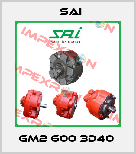 GM2 600 3D40  Sai