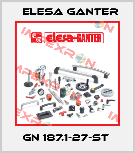 GN 187.1-27-ST  Elesa Ganter