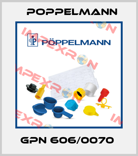 GPN 606/0070  Poppelmann