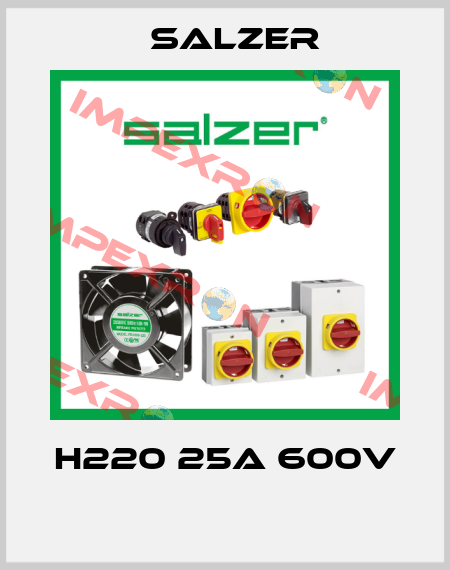 H220 25A 600V  Salzer