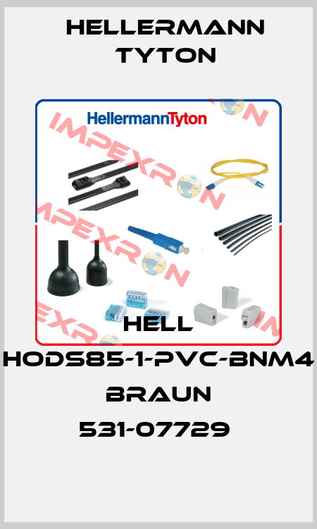 HELL HODS85-1-PVC-BNM4 BRAUN 531-07729  Hellermann Tyton