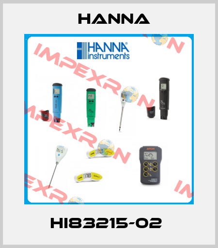 HI83215-02  Hanna