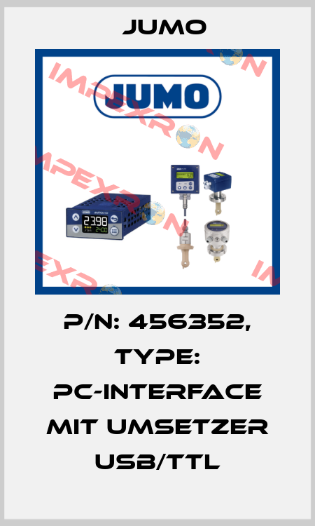 p/n: 456352, Type: PC-Interface mit Umsetzer USB/TTL Jumo