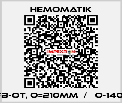 HMFB-OT, O=210MM  /   O-140912  Hemomatik