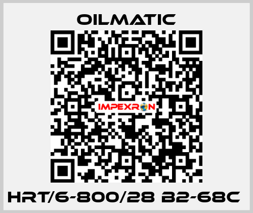 HRT/6-800/28 B2-68C  OILMATIC