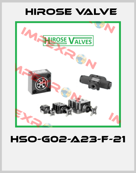 HSO-G02-A23-F-21  Hirose Valve