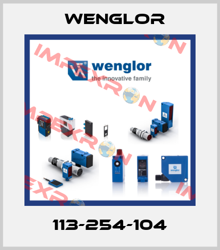113-254-104 Wenglor