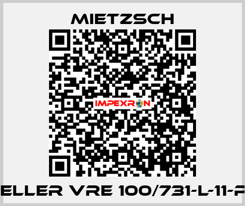 IMPELLER VRE 100/731-L-11-PPS  Mietzsch