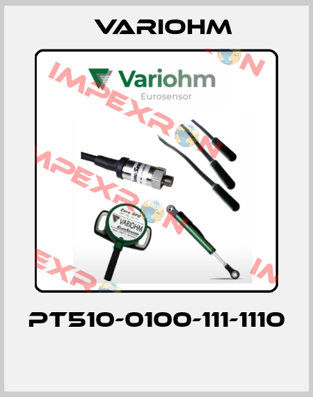 PT510-0100-111-1110  Variohm