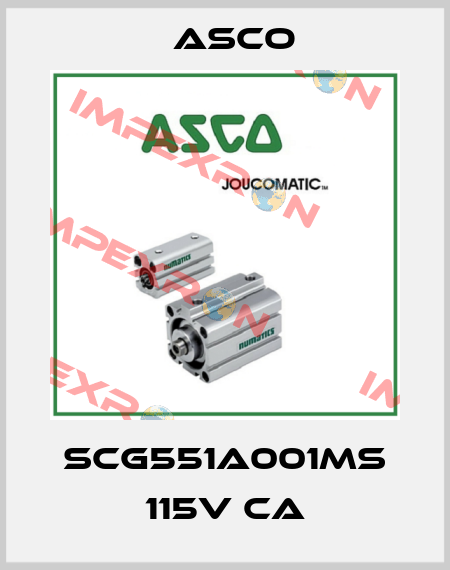 SCG551A001MS 115V CA Asco