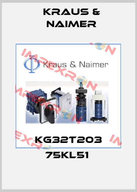 KG32T203 75KL51  Kraus & Naimer