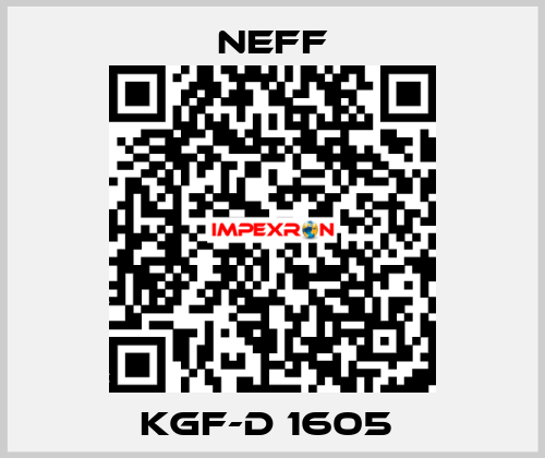 KGF-D 1605  Neff