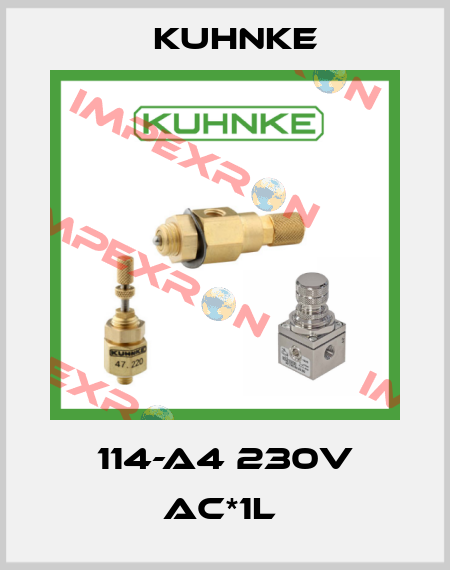114-A4 230V AC*1L  Kuhnke