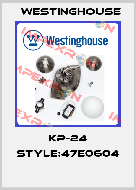 KP-24 STYLE:47E0604  Westinghouse