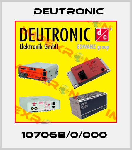 107068/0/000  Deutronic