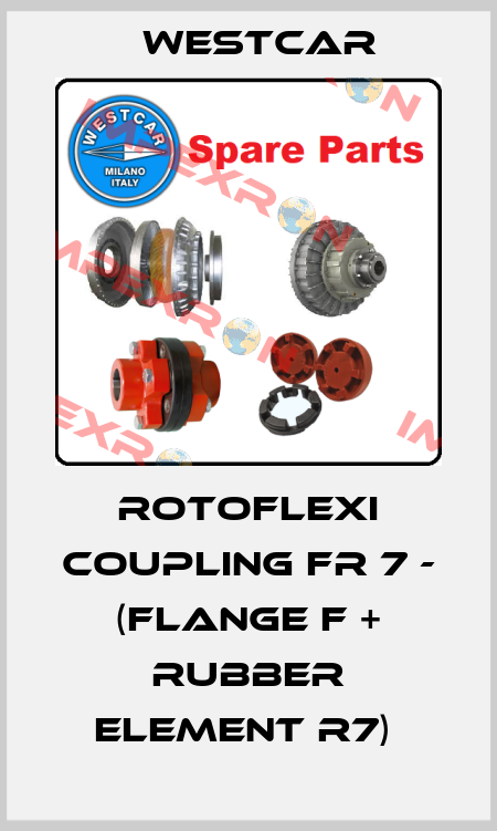 Rotoflexi coupling FR 7 - (flange F + rubber element R7)  Westcar
