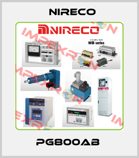 PG800AB  Nireco
