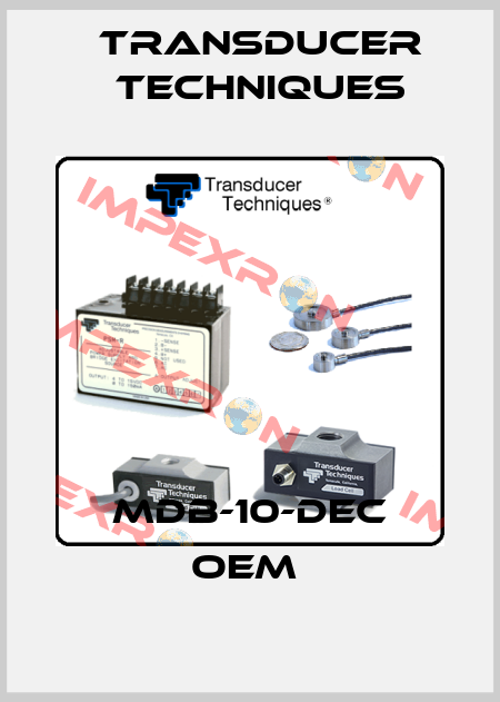MDB-10-DEC OEM  Transducer Techniques