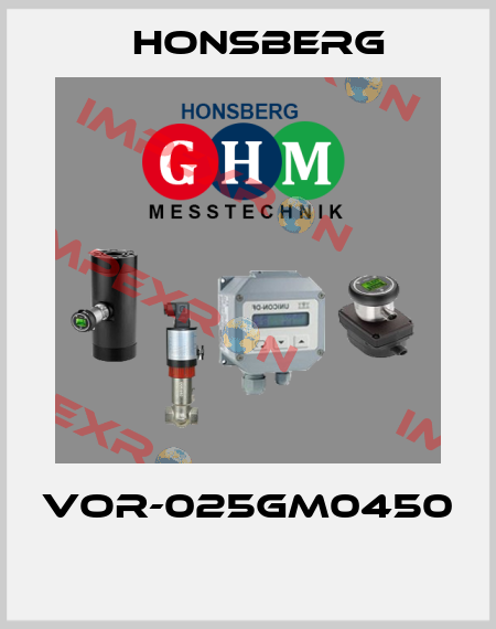 VOR-025GM0450  Honsberg