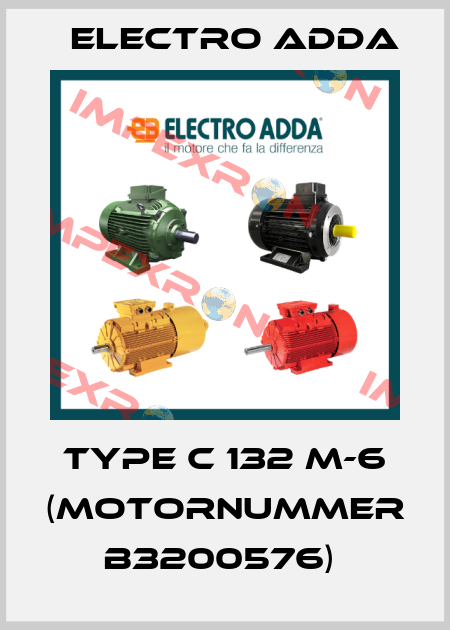 Type C 132 M-6 (Motornummer B3200576)  Electro Adda