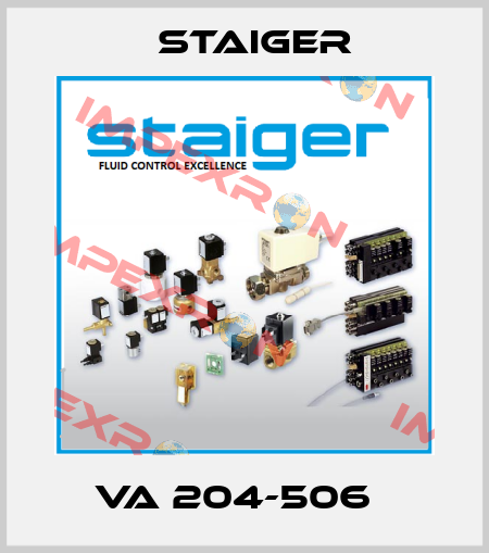 VA 204-506   Staiger
