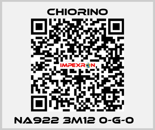 NA922 3M12 0-G-0   Chiorino