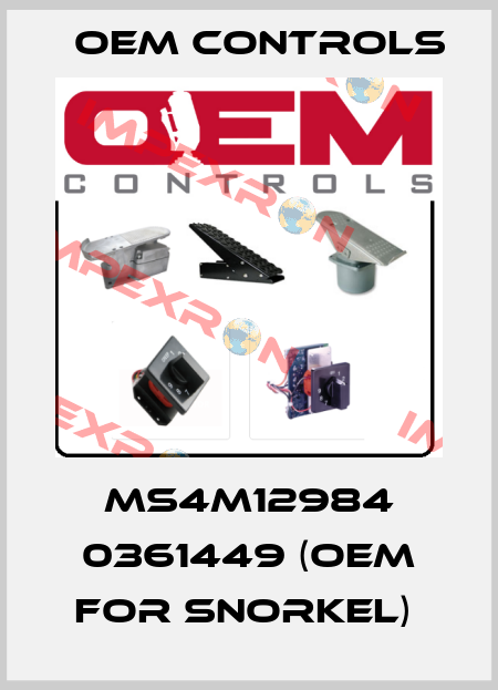 Ms4m12984 0361449 (OEM for Snorkel)  Oem Controls