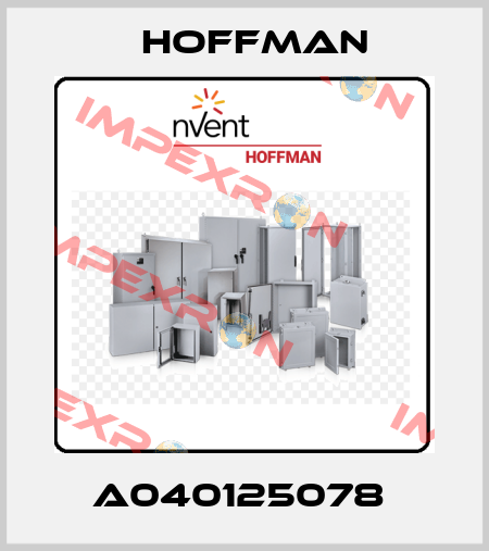 A040125078  Hoffman