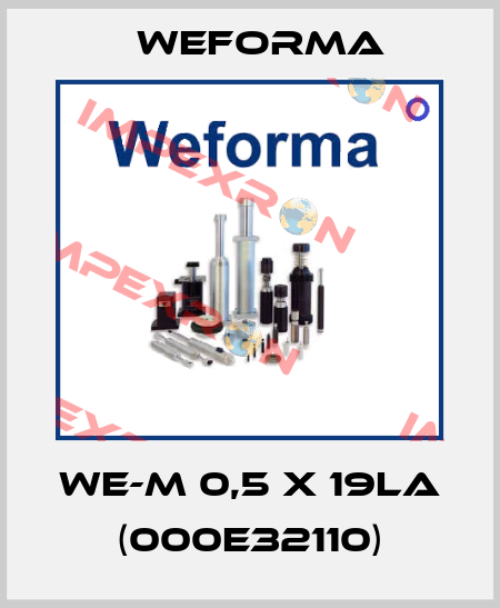 WE-M 0,5 x 19LA (000E32110) Weforma