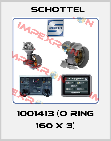 1001413 (O ring 160 x 3) Schottel