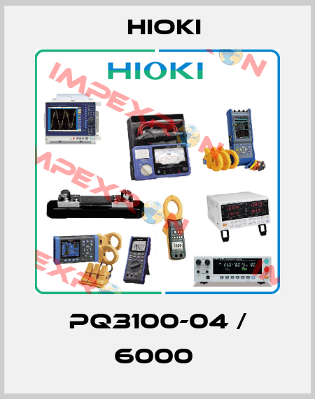 PQ3100-04 / 6000  Hioki
