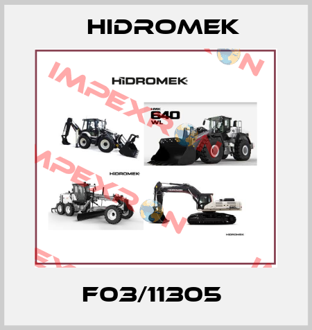 F03/11305  Hidromek