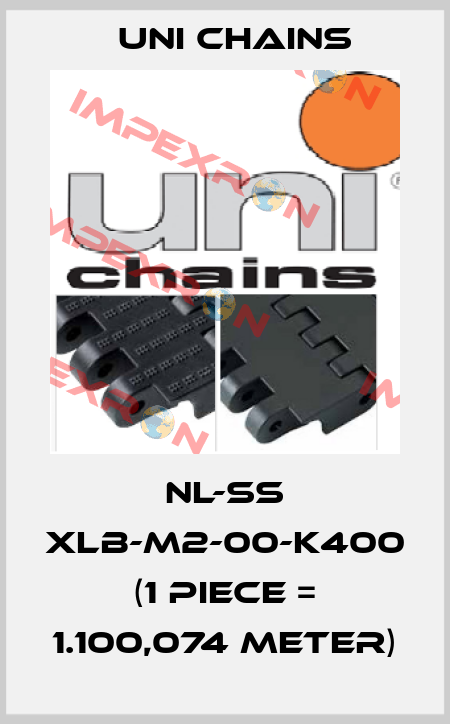 NL-SS XLB-M2-00-K400 (1 piece = 1.100,074 Meter) Uni Chains