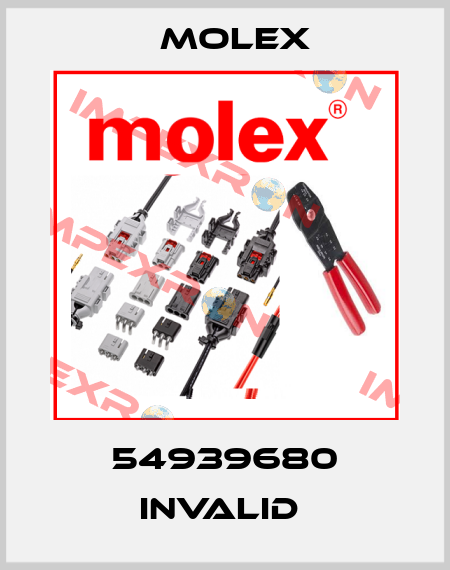 54939680 invalid  Molex