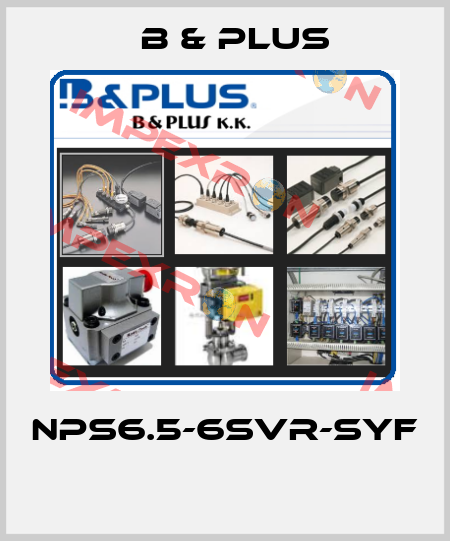 NPS6.5-6SVR-SYF  B & PLUS