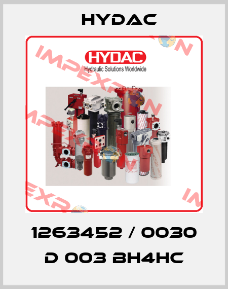 1263452 / 0030 D 003 BH4HC Hydac