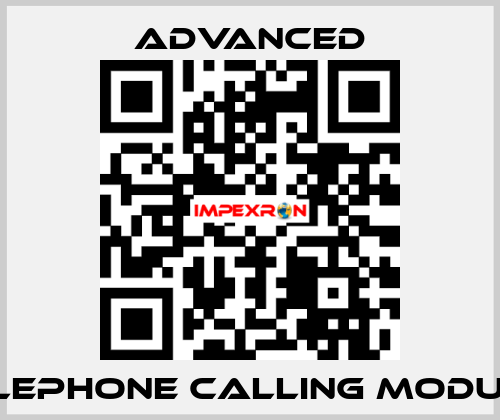 Telephone Calling Module  Advanced