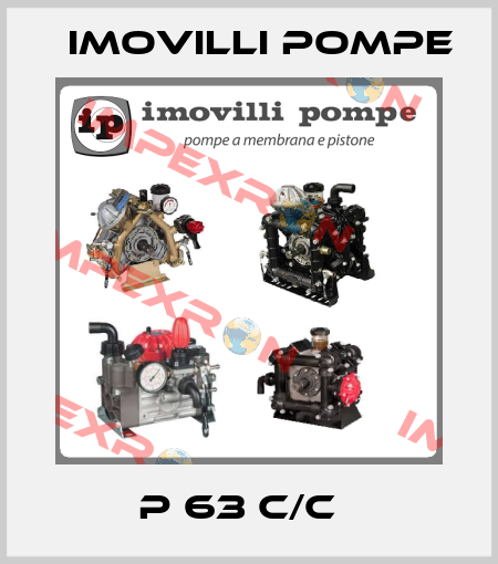 P 63 C/C   Imovilli pompe