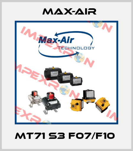 MT71 S3 F07/F10  Max-Air