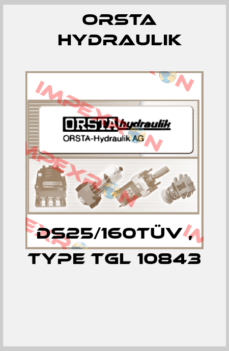 DS25/160TÜV , type TGL 10843  Orsta Hydraulik