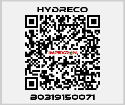 B0319150071 HYDRECO