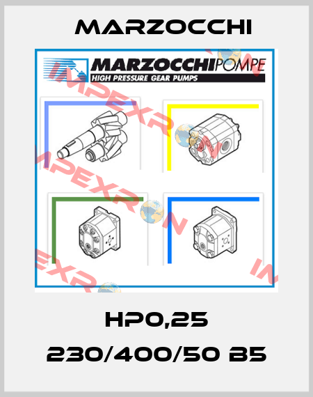 HP0,25 230/400/50 B5 Marzocchi