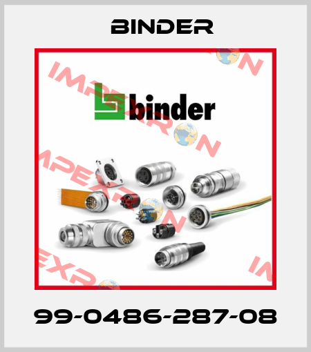 99-0486-287-08 Binder