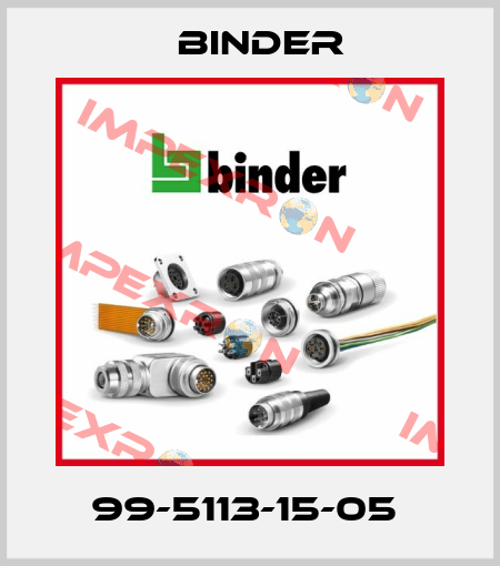 99-5113-15-05  Binder